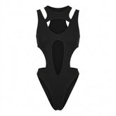 Goth Void Hollow Cutout Suit
