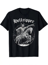Goth Hellripper Skeleton Horseman T-Shirt