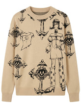 Mall Goth Dark Romance Knit Top