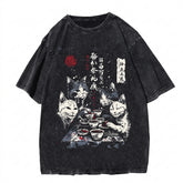 Nu Goth Midnight Cat Banquet T-Shirt