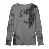 Nu Goth Cathedral Shadow Long Sleeve T-Shirt