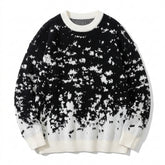 Nu Goth Static Noise Oversized Sweater