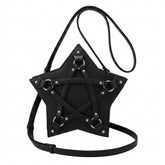 Goth Pentagram Harness Star Bag