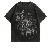 Goth Demon Sovereign Graphic T-Shirt