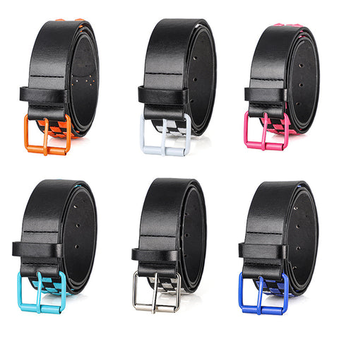 Mall Goth Checkerboard Pyramid Stud Belt