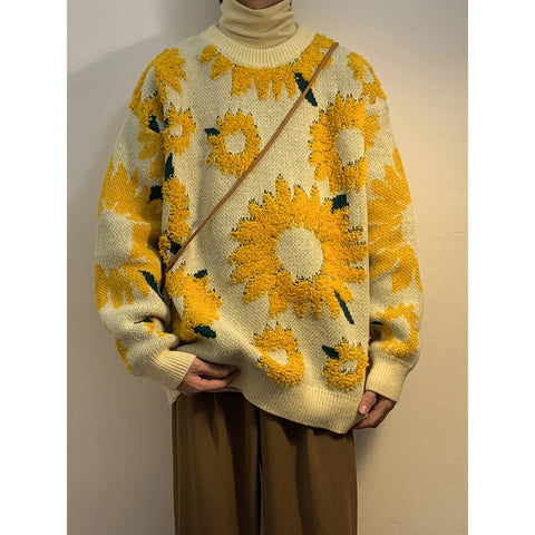 Nu Goth Sunfield Oversized Knit Sweater