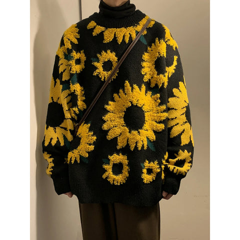 Nu Goth Sunfield Oversized Knit Sweater