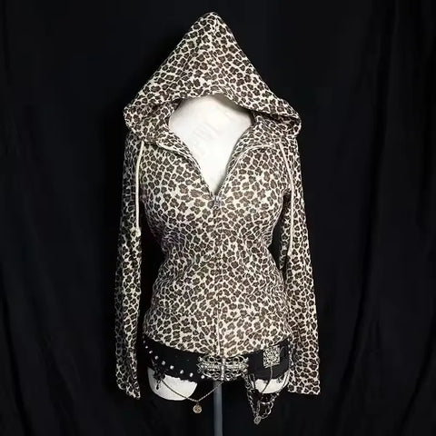 Goth Studded Zip-Up Tshirt of the Damned