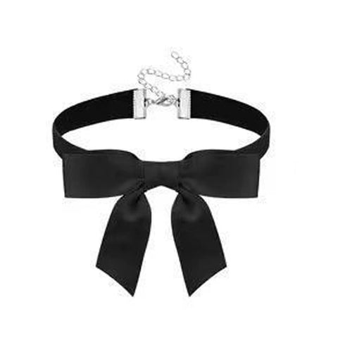Victorian Goth Mourning Cascade Choker Necklace