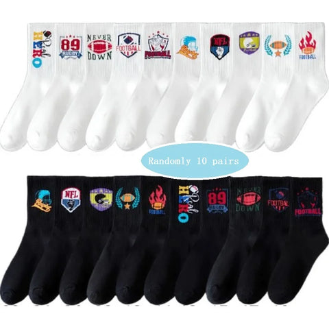 Goth Creep Show Crew Sock Set — 10 Pairs