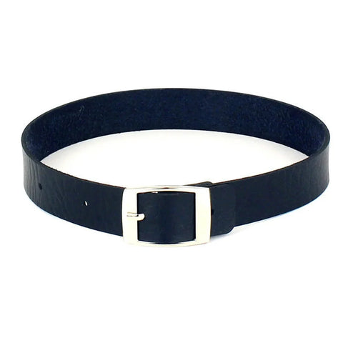 Goth Leather Collar Choker Necklace Collection