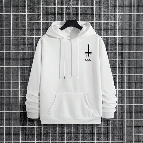 Nu Goth Spine Sigil Oversized Hoodie