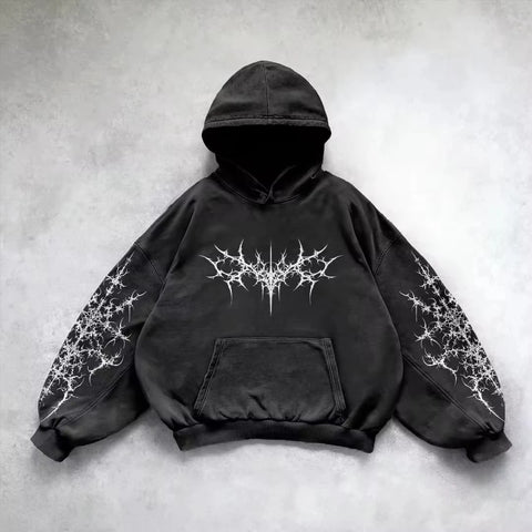 Goth Fallen Angel Oversized Tshirt