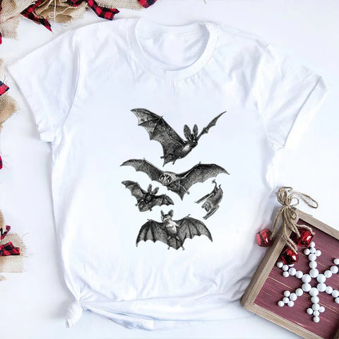 Victorian Goth Naturalist Bat Shirt