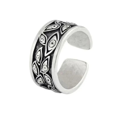 Goth Vampire Fang Ring