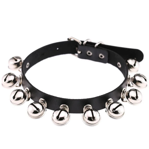 Goth Blackout Ritual Choker Necklace