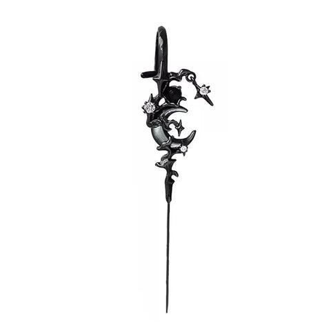 Goth Celestial Blade Ear Cuff Set