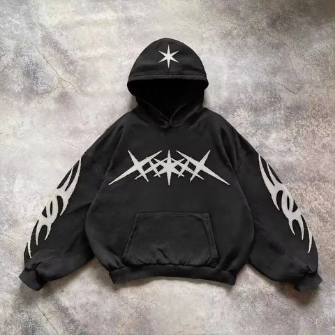 Goth Fallen Angel Oversized Tshirt