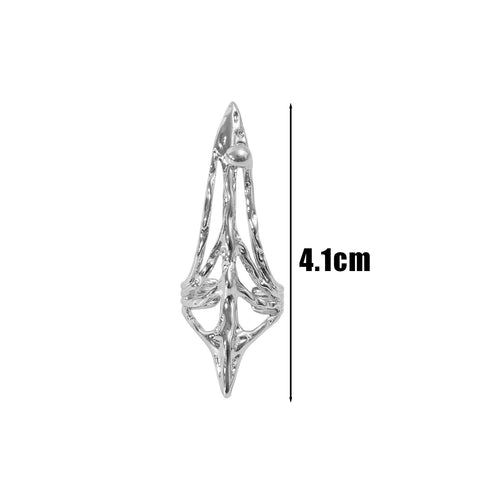 Goth Hollow Talon Claw Ring Set