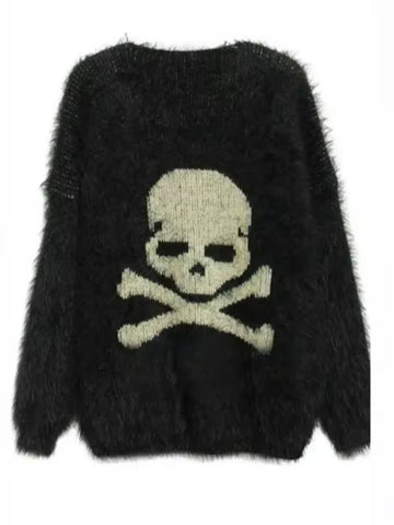Gothic Sweater with v-neck knit