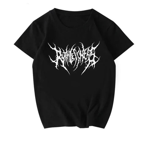 Goth Ruthlessness Death Metal Graphic T-Shirt