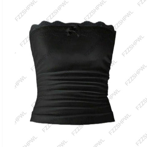 Pastel Goth Sakura Lace-Trim Shorts