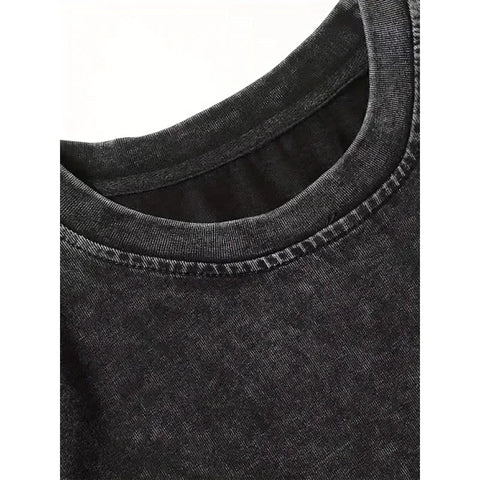 Goth Fallen Seraph Washed Shirt