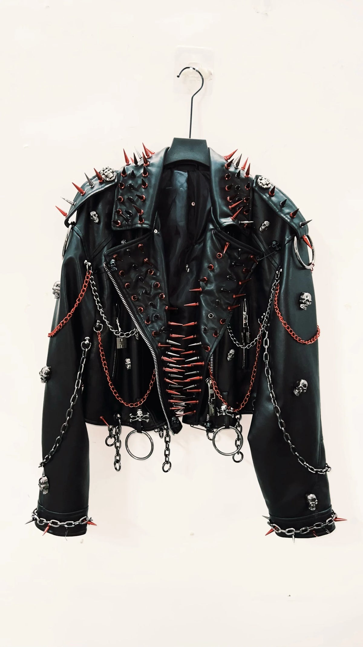 Goth Blood Spike Armor Jacket