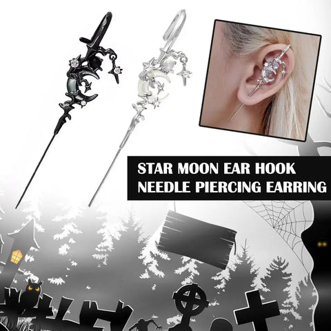 Goth Celestial Blade Ear Cuff Set