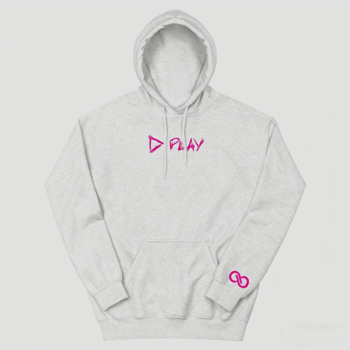 Nu Goth ▷ Play Graphic Hoodie in Black & Pink