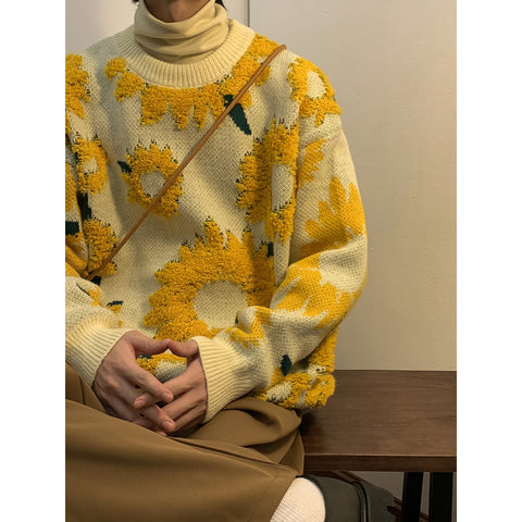 Nu Goth Sunfield Oversized Knit Sweater