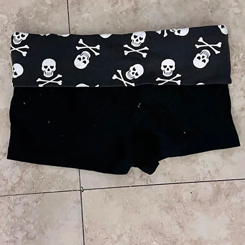 Pastel Goth Hot Pink Leopard Micro Pants