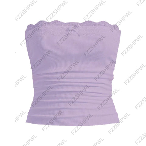 Pastel Goth Sakura Lace-Trim Shorts