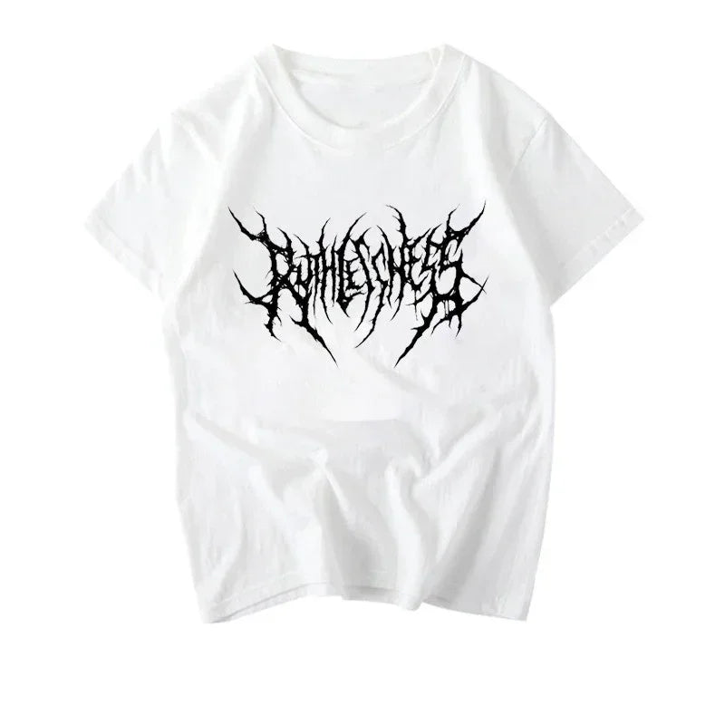 Goth Ruthlessness Death Metal Graphic T-Shirt