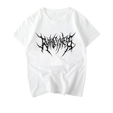 Goth Ruthlessness Death Metal Graphic T-Shirt