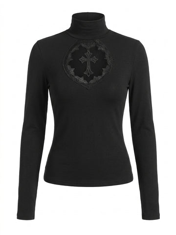 Victorian Goth Sacred Relic Long Sleeve T-Shirt