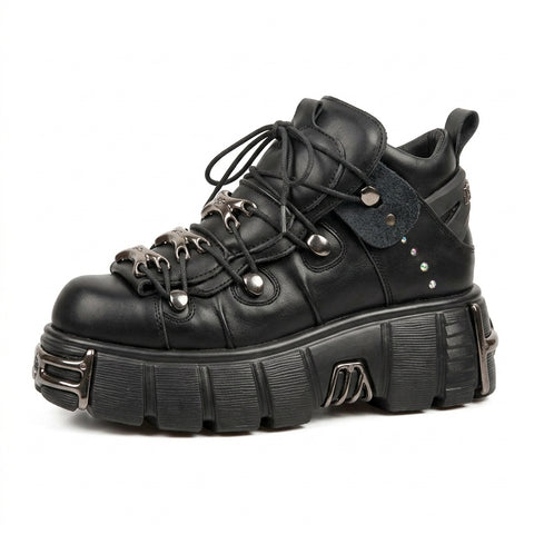 Cyber Goth Reactor Platform Shoe