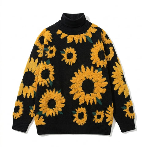 Nu Goth Sunfield Oversized Knit Sweater