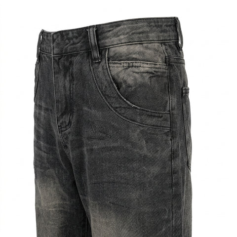 Mall Goth Triple Cross Chain Pants — Layered Silver Altar