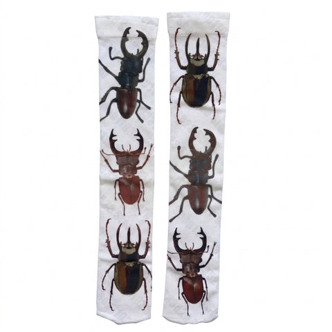 Goth Entomology Specimen Over-Knee Sock