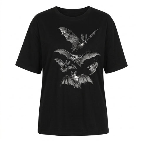 Victorian Goth Naturalist Bat Shirt