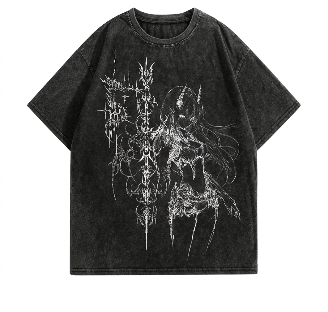 Goth Demon Sovereign Graphic T-Shirt