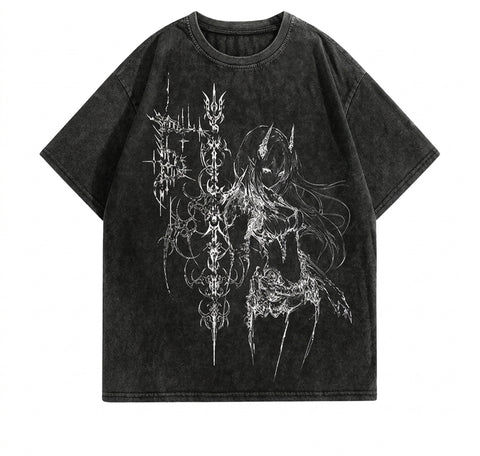 Goth Demon Sovereign Graphic T-Shirt