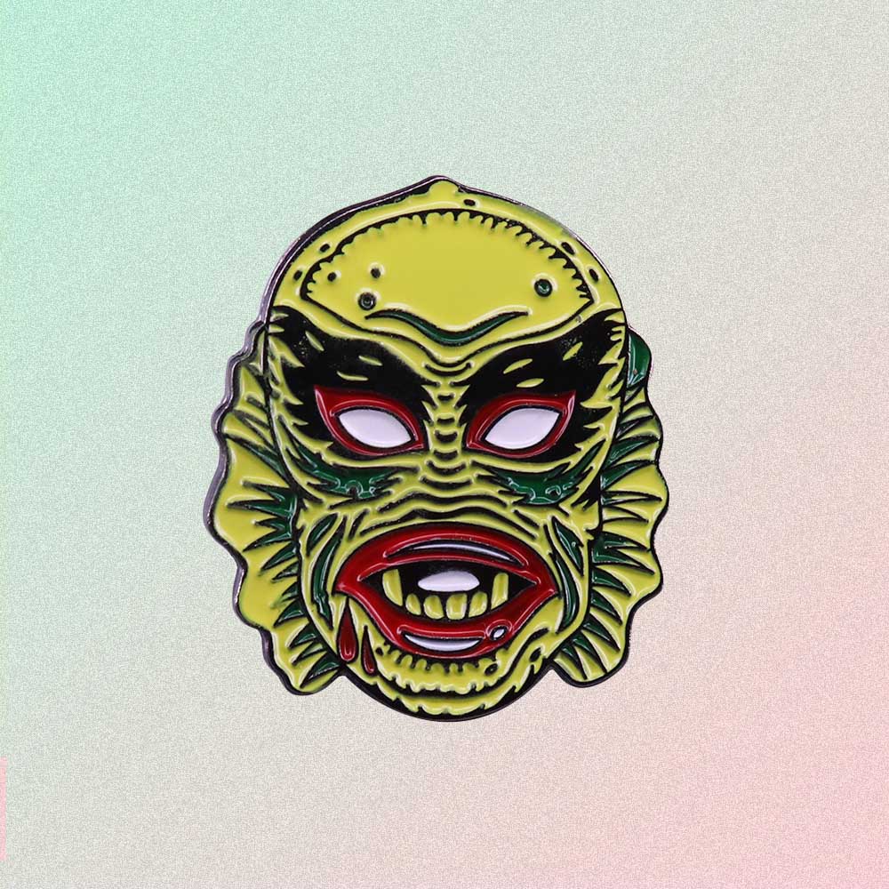 CREATURE FROM THE BLACK LAGOON ENAMELED PIN